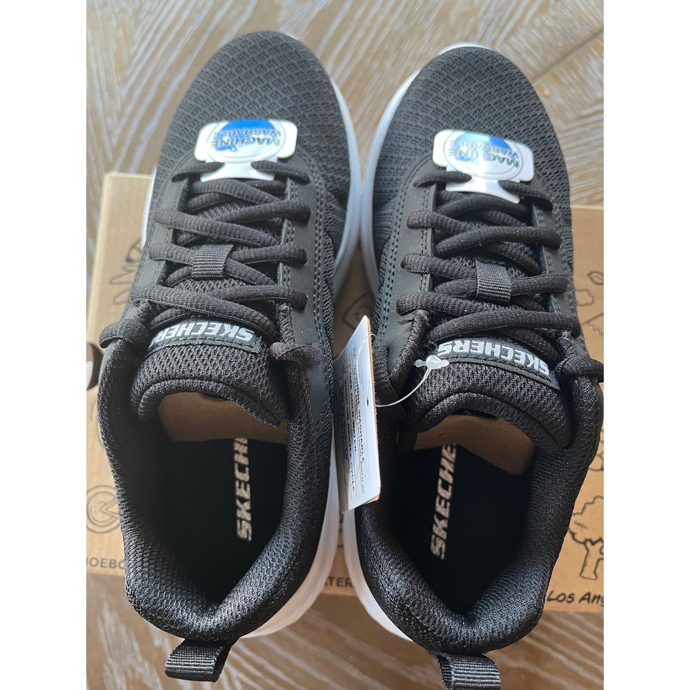 NEW Skechers Boys Bounder Karonik Athletic Sneaker Washable Black size 2 - Picture 3 of 8
